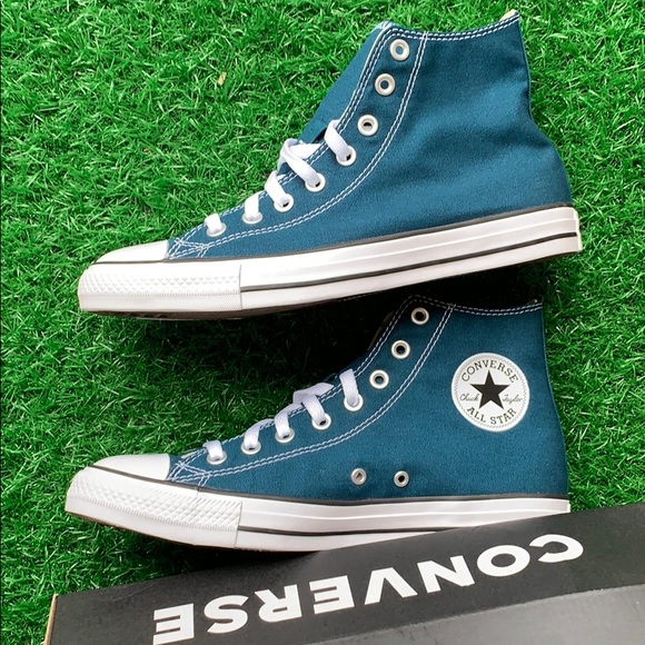 CONVERSE CTAS HI MIDNIGHT TURQUOISE MEN’S - Picture 12 of 16